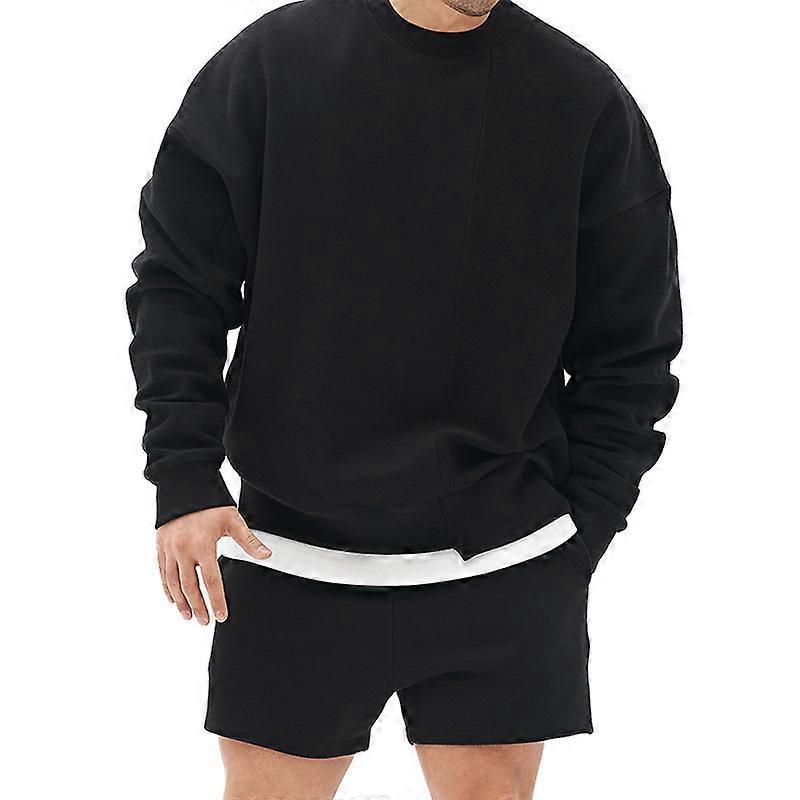Men's sweater in plus size, trendy and versatile, casual