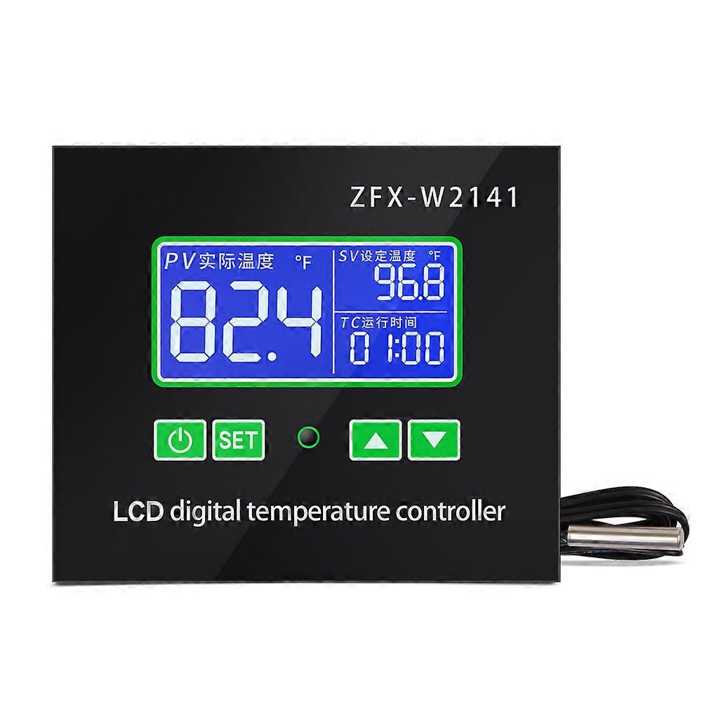W2141 Relay Digital Temperature Controller Thermostat Regulator Heating Cooling Control Switch 220V Thermoregulator With Sensor