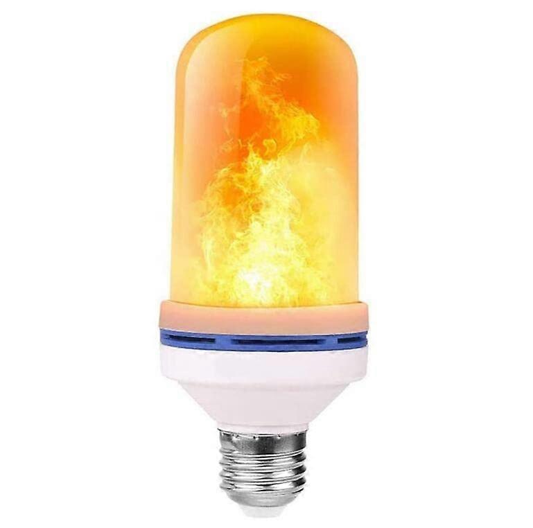 Flickering Candle Bulb Led Flame Effect Bulb E27 Base For Household Lighting 4 Modes Flame Breathing Continuous Inverted