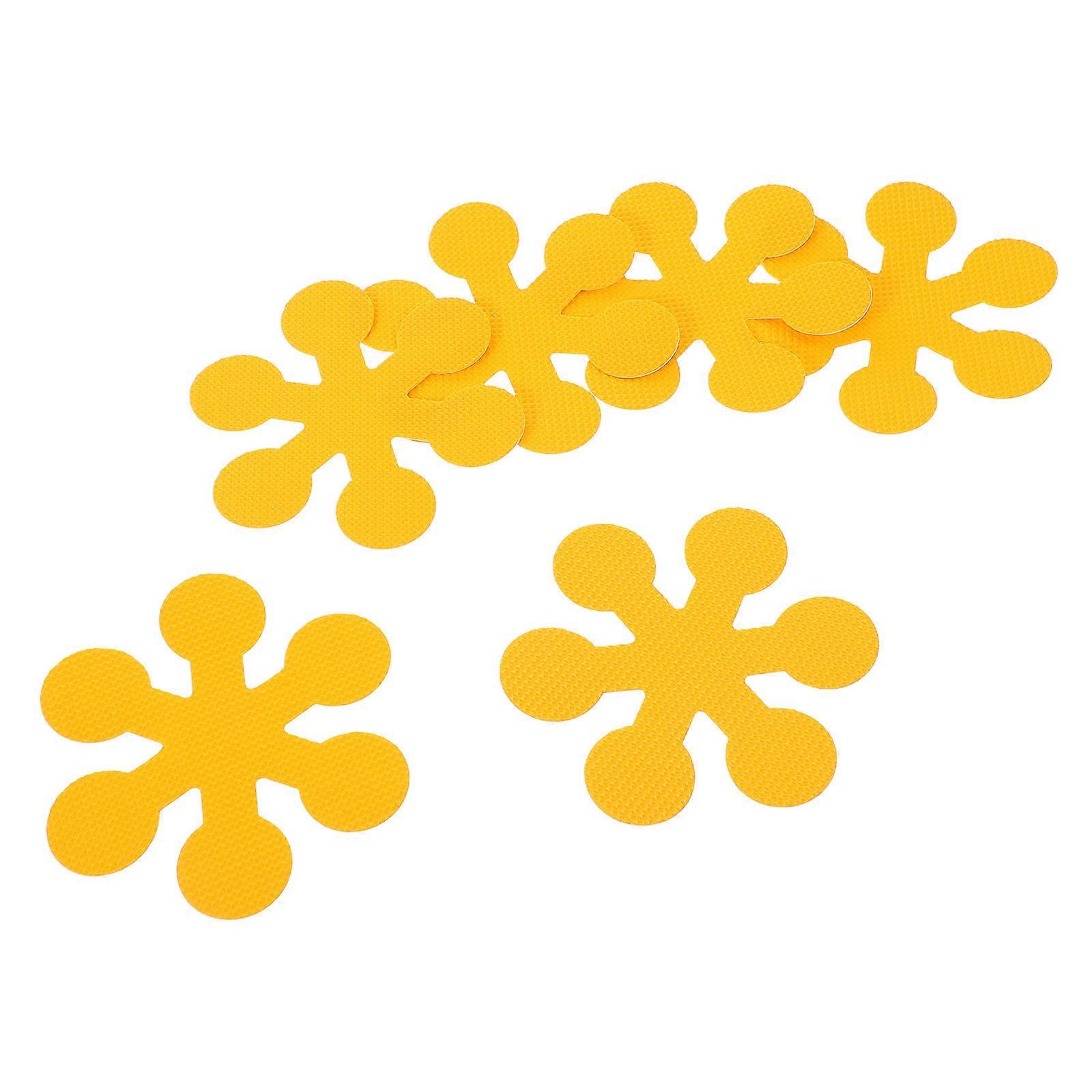 Non Slip Bathtub Stickers with Snowflake Design for Home Use 6Pcs Pack