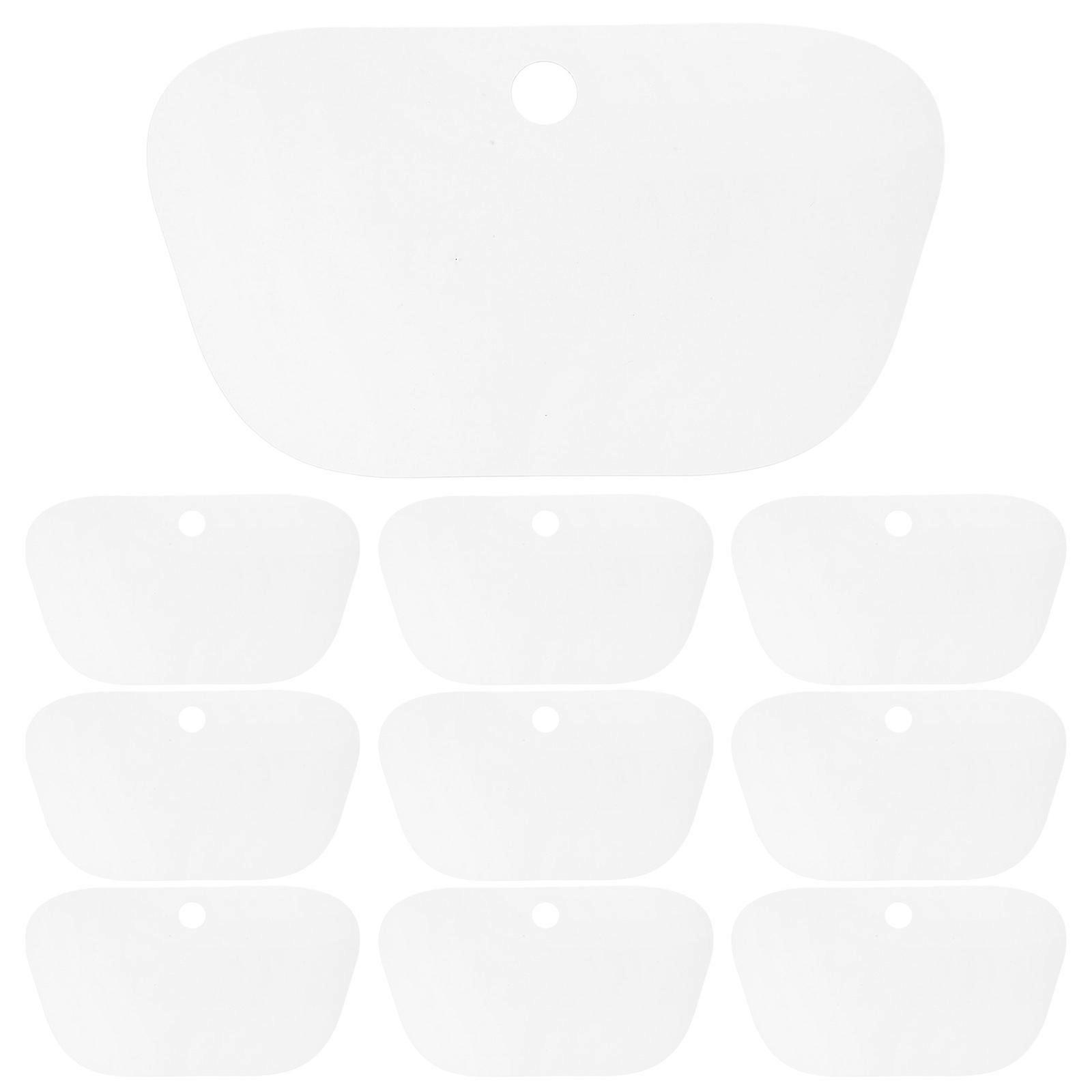 Boot Shaper White PVC Inserts for Tall Boot Structure Support 10Pcs