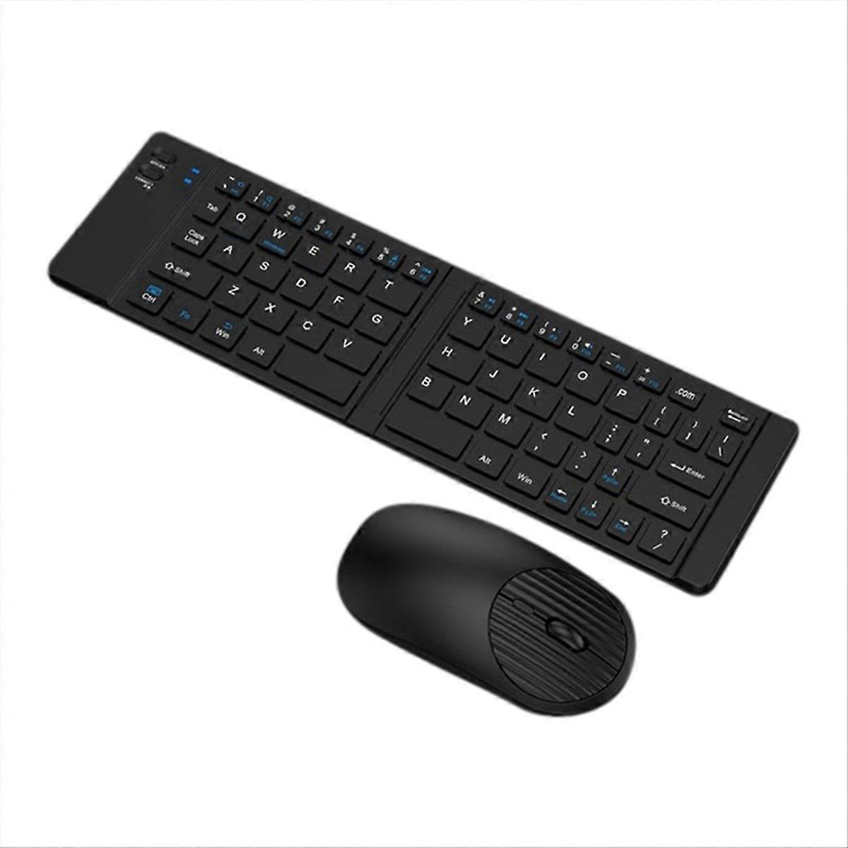 2.4g Wireless Bluetooth Keyboard and Mouse Set TYPE-C Charging A