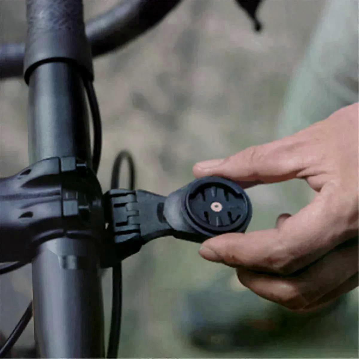 Bike Handlebar Stem Computer Mount Support for Garmin Bryton Wahoo Giant with Light Camera Bicycle Mounts Holder