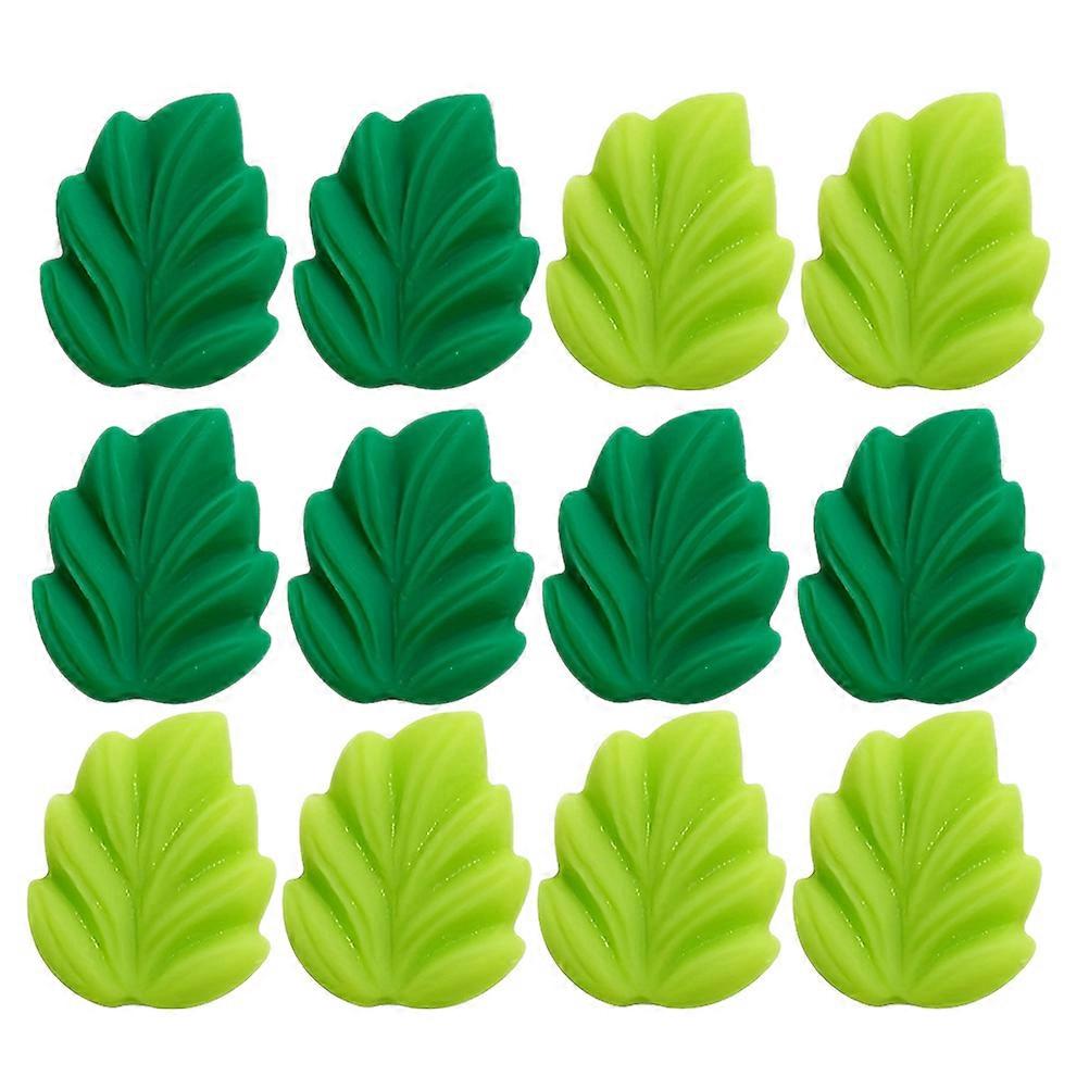 Cute Leaf Push Pins for Office Use Decorative Thumb Tacks 20Pcs Set