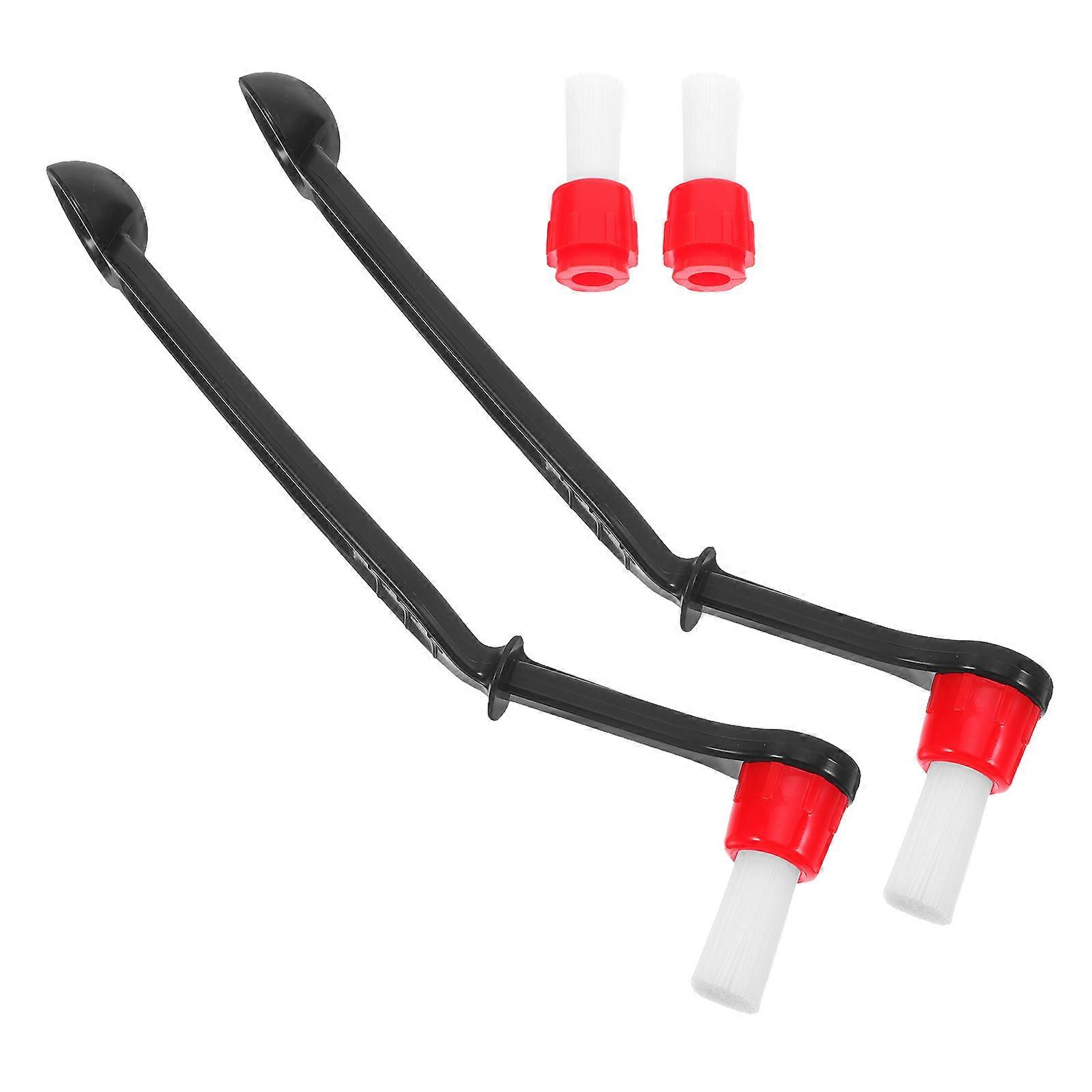 Espresso Cleaning Brush for Coffee Machine with 2Sets Nylon Bristle Kit