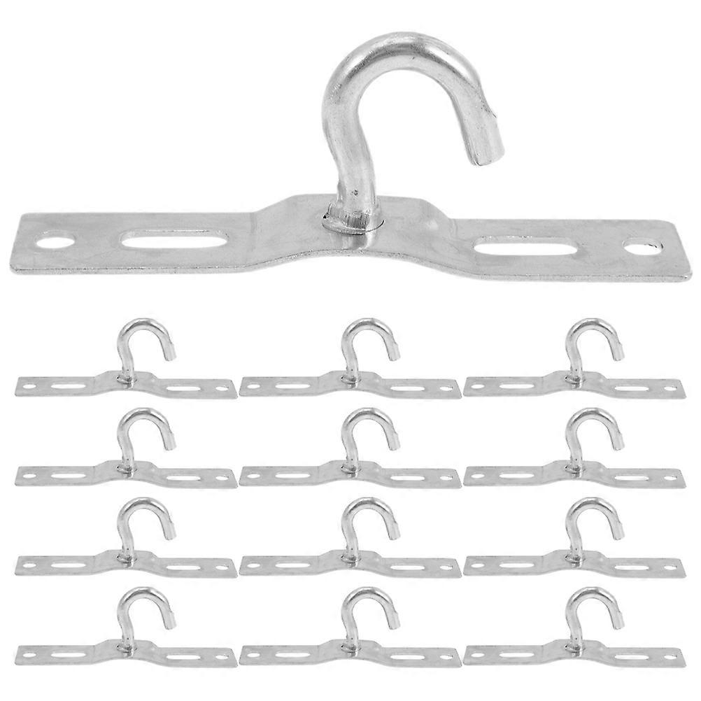Silver Light Fixture Mounting Bracket for Hanging 20Pcs Chandelier Hooks