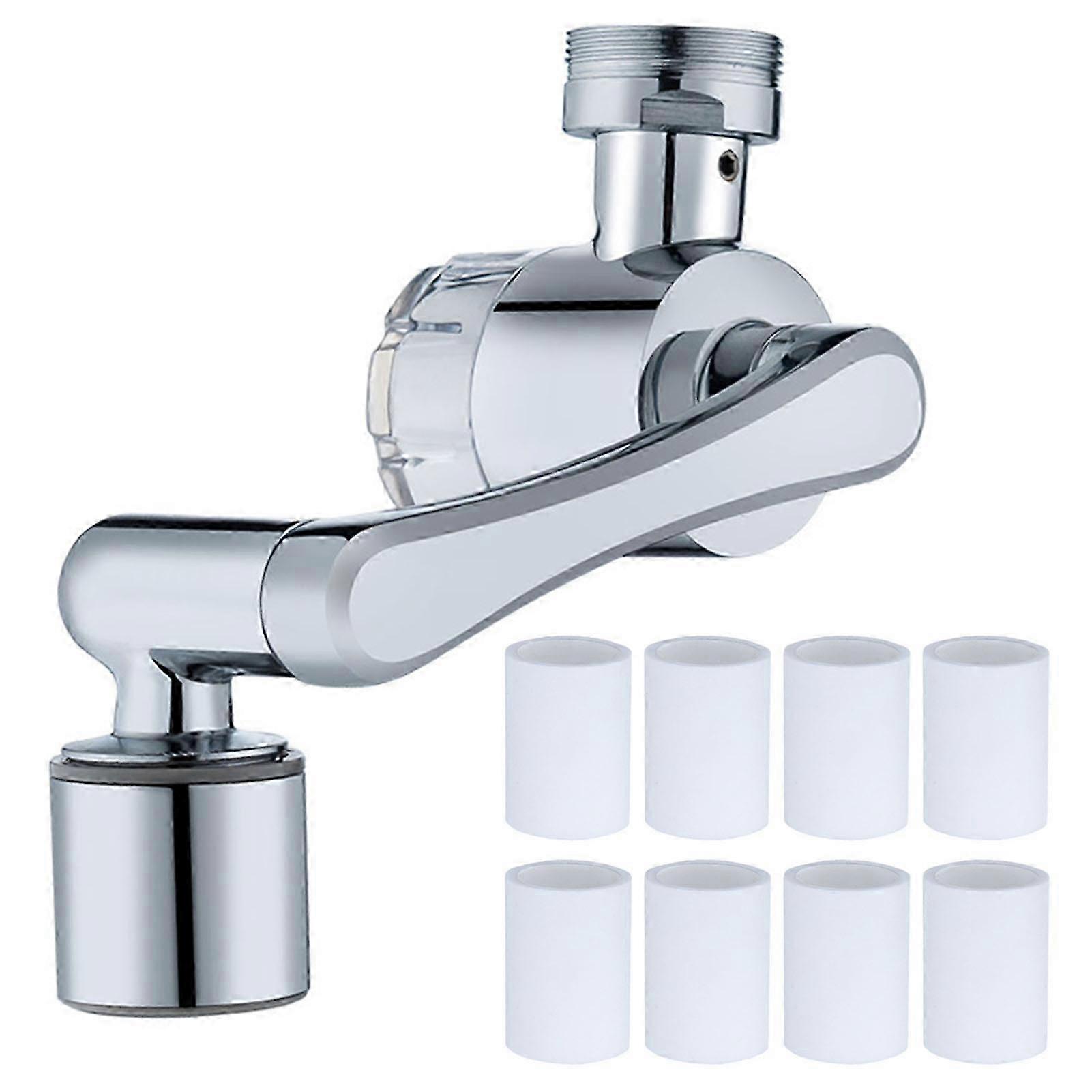 Double-Layer Filter Faucet Head with Rotatable Arm, Multi-Function Kitchen Faucet Replace, Kitchen Accessories