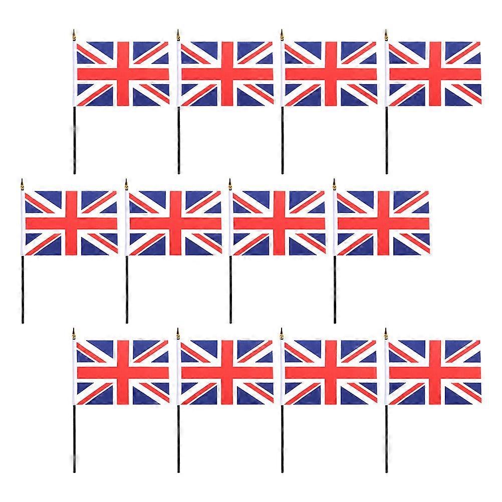 Handheld British Flags Uk Flags for Festival Use Polyester 150Pcs
