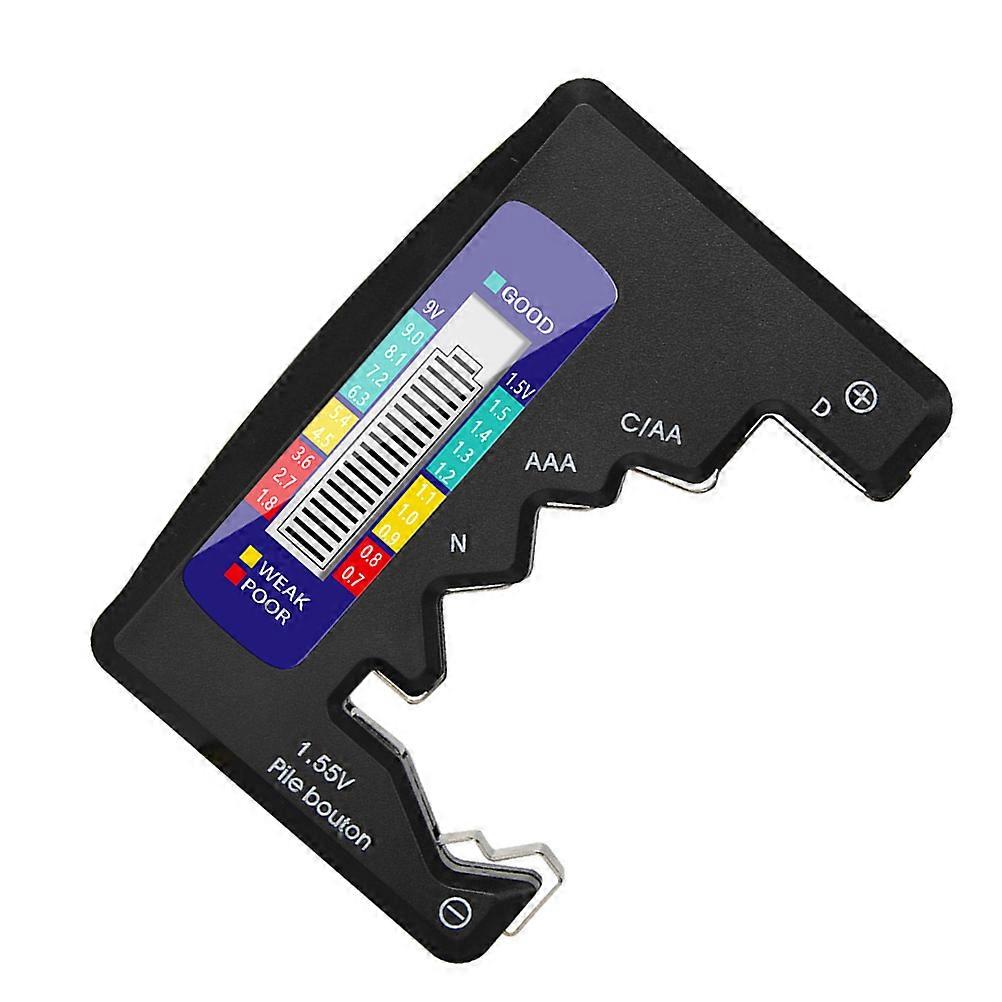 Battery Tester Digital Universal for Aa Aaa 9V Battery 1Pcs Checker