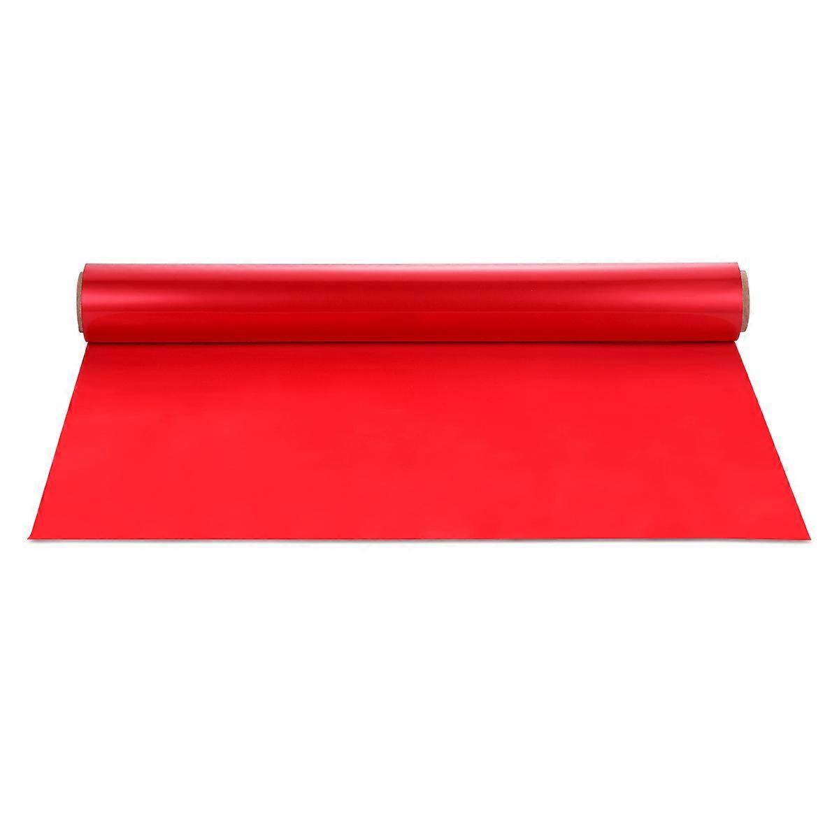 Cellophane Wrap Roll for Wrapping Use 1 Roll Bright Red Packaging