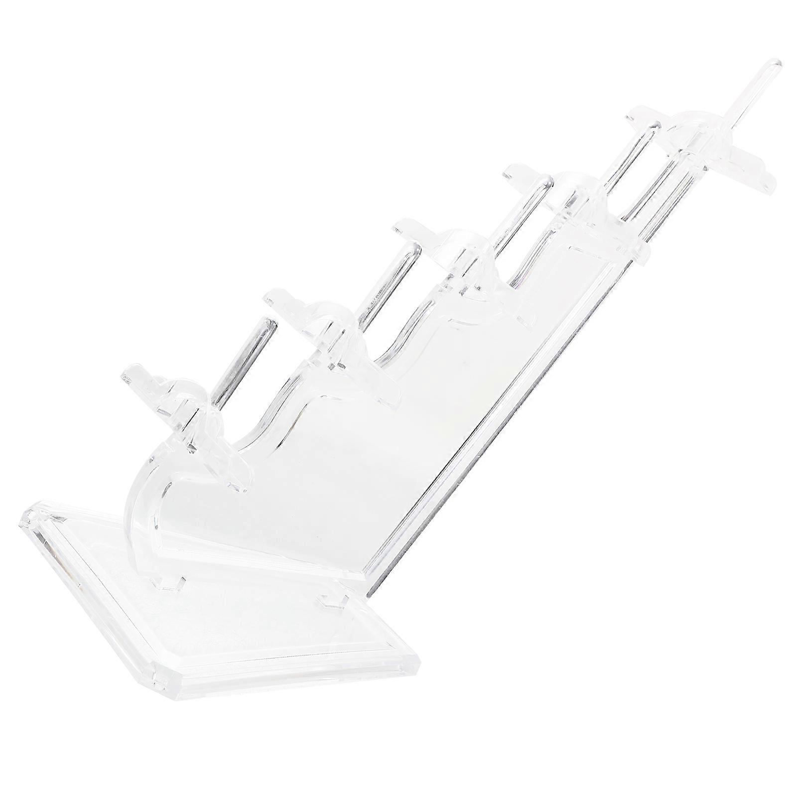 Transparent Acrylic Eyeglasses Holder Stand for Display Storage