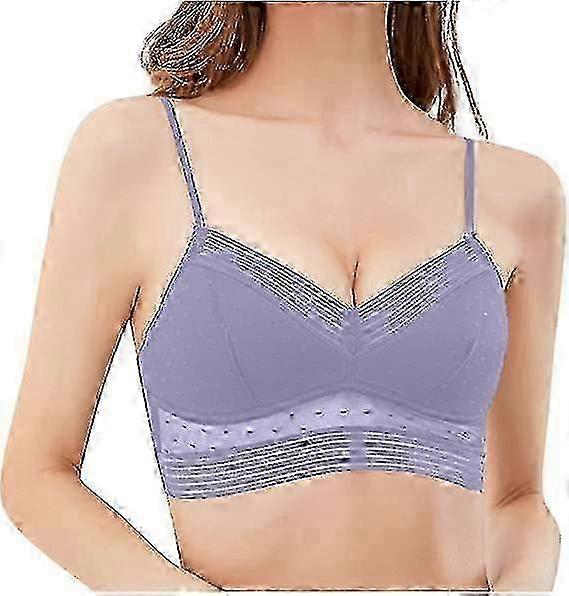 Wireless Back Support Lift Bra with U-Shape Push-Up Deep V Backless Design 26-27s