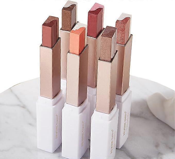 Waterproof Two Color Gradient Eyeshadow Stick Set Long Lasting Twist Up Eye Makeup Pen