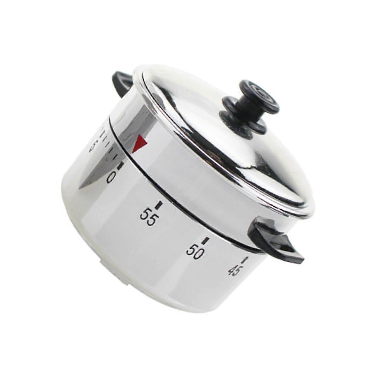 Loud Alarm Mechanical Kitchen Timer Wind Up Retro Cooking Countdown Clock for Baking