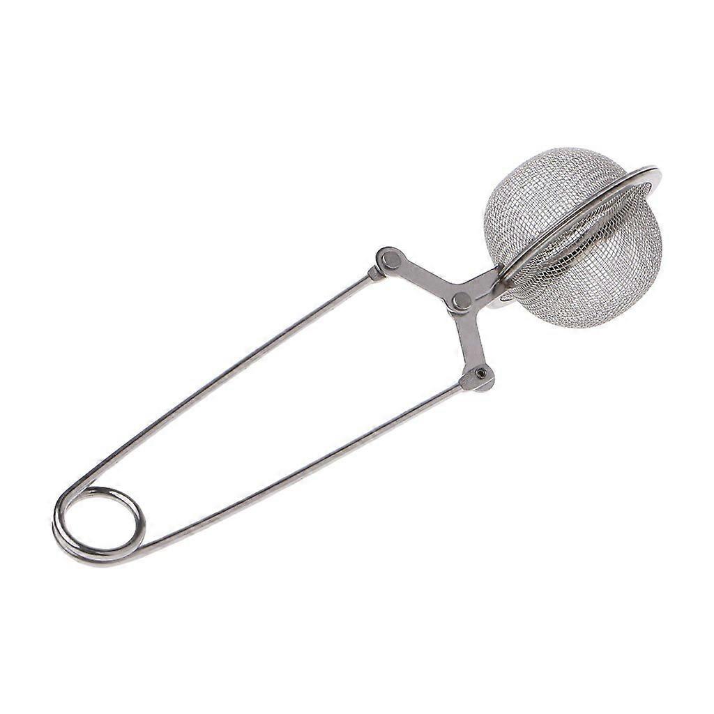 Tea Infuser Stainless Steel Mesh Ball Strainer with SpringAction Handle for Loose Leaf Tea