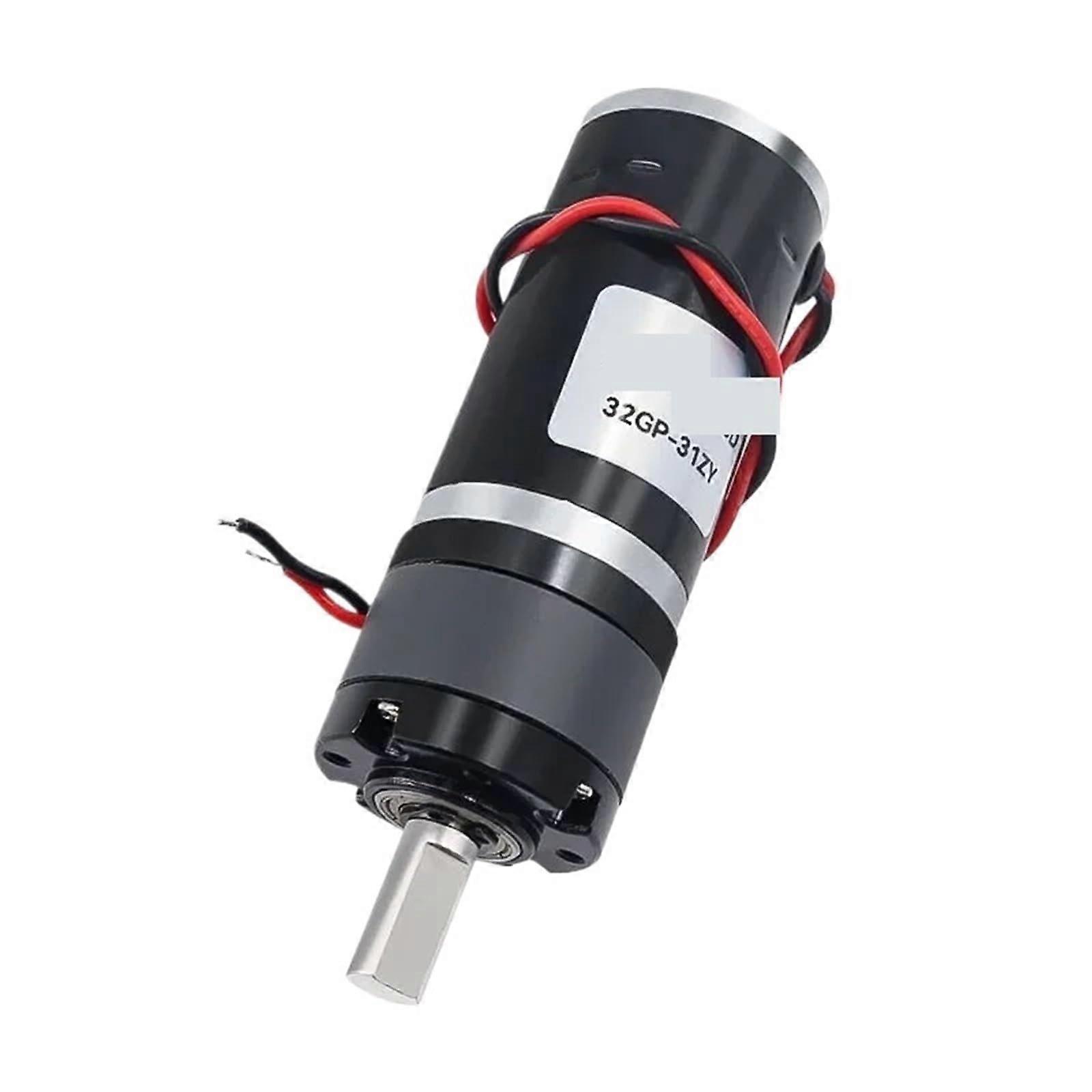 24V 21RPM  Torque Planetary DC Gear Motor with Bracket, Adjustable Speed and Reverse