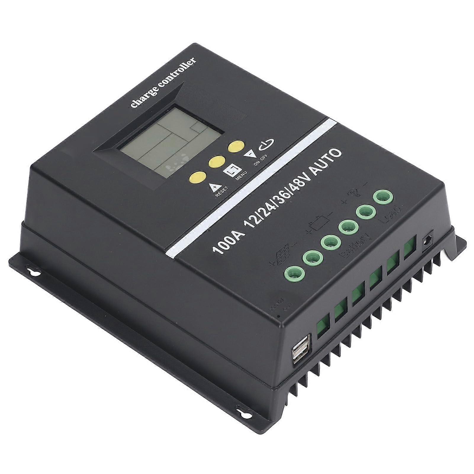100A MPPT Solar Charge Controller 48V with 99.5% Efficiency, MultiVoltage, Battery Protection