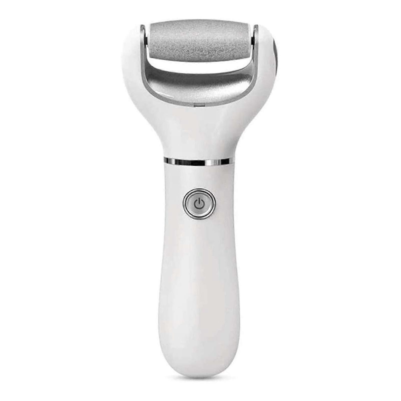 Electric Callus Remover for Dry Cracked Heels Waterproof Pedicure Tool with 3 Replaceable Rollers