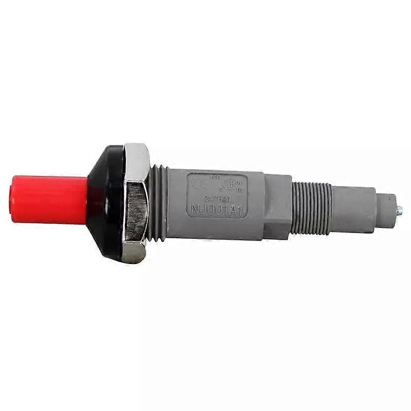 Manual Spark Lighter Piezo Igniter with Red Push Button 31/2 Inch for American Range A10010