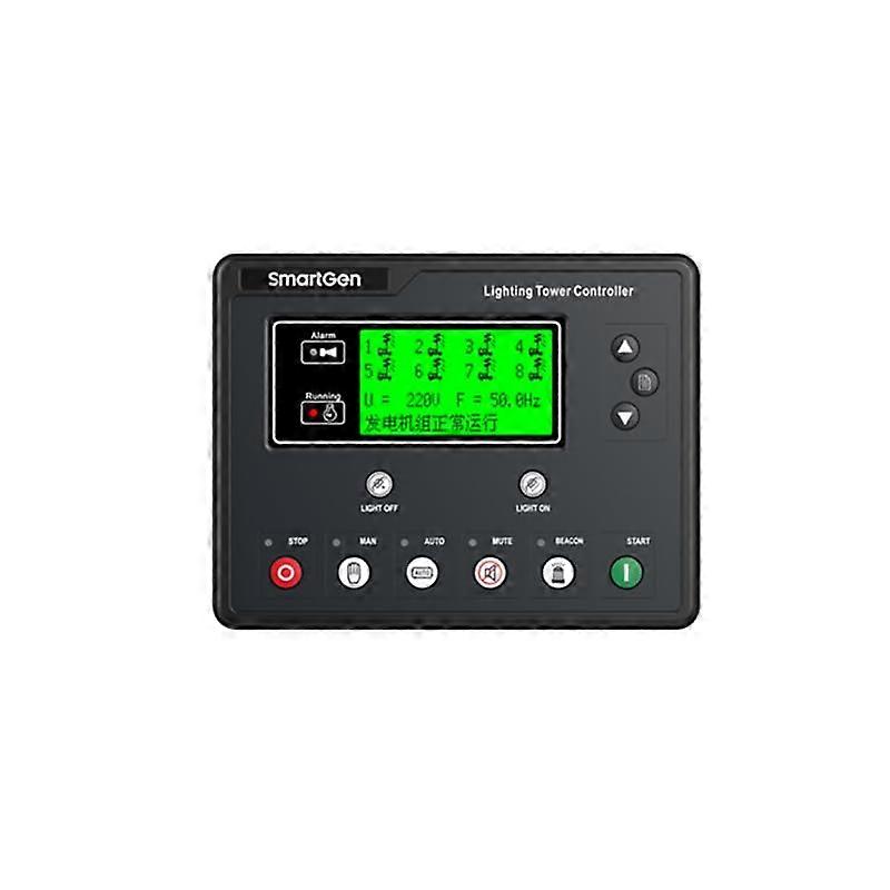 ALC708 Lighting Tower Controller with SMS Remote Start and Sunrise Sunset Auto Control