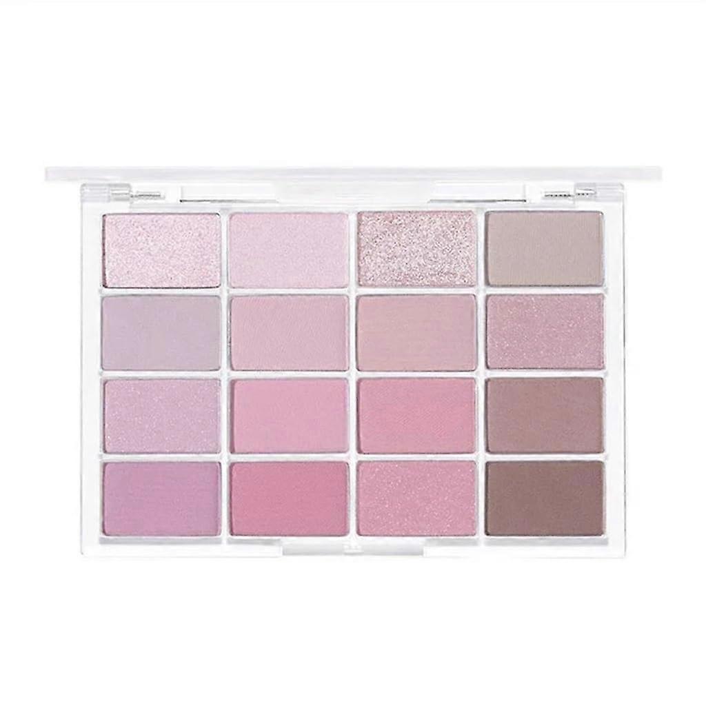 16 Color Eyeshadow Palette with Shimmer, Pigmented Multicolor Eye Makeup Set