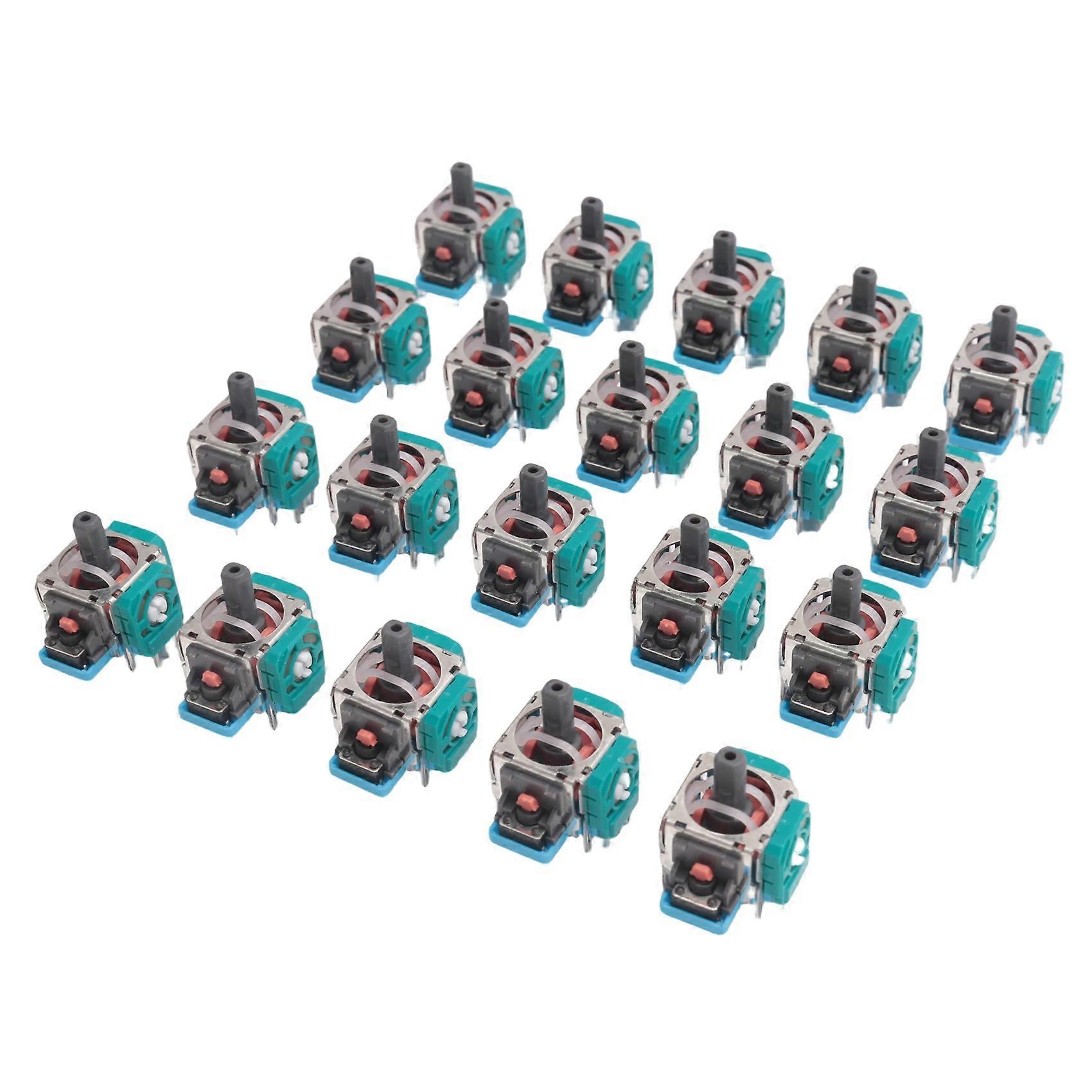 20 PCS 3D Analog Joystick Thumb Stick for Switch Pro Game Controller