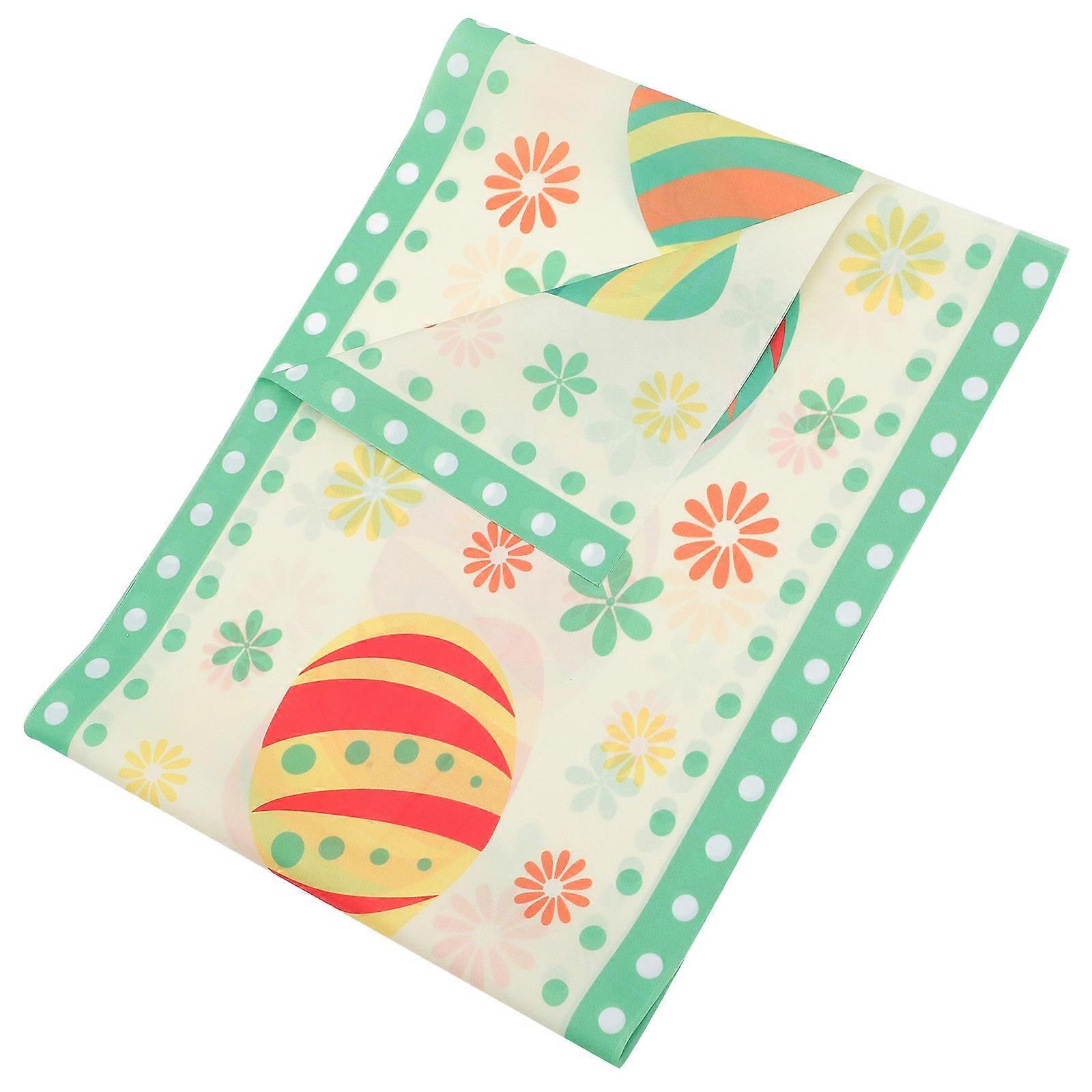 Multi Easter Table Runner for Decor with Pattern