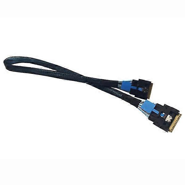75cm SlimSAS4.0 Riser Cable for Discrete GPU Graphics Card Converter Riser Cables Accessories