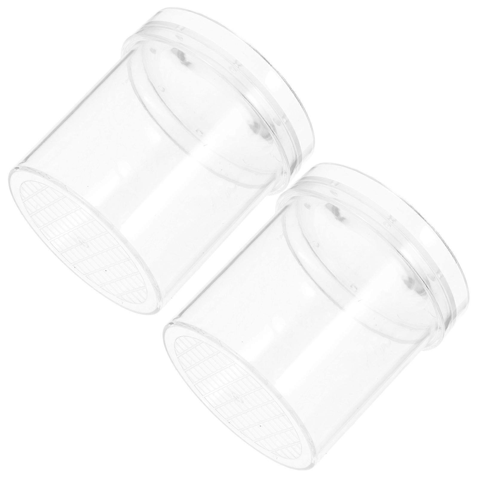 Portable Insect Viewer Box for Exploration 6Pcs Transparent Container
