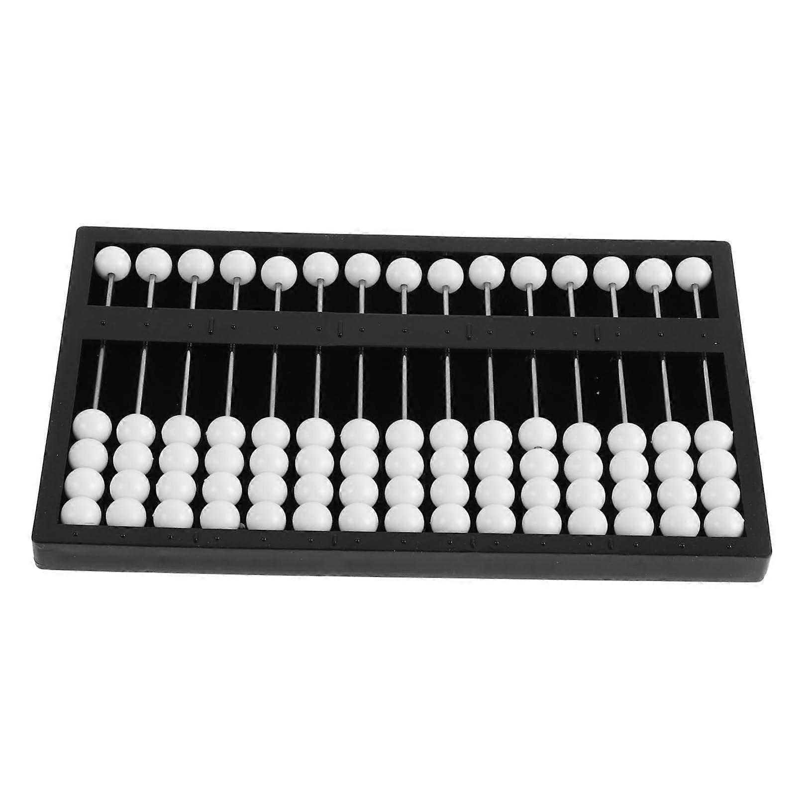 Braille Abacus for Learning Math with Plastic Beads, Durable Lightweight Tactile Counting Tool