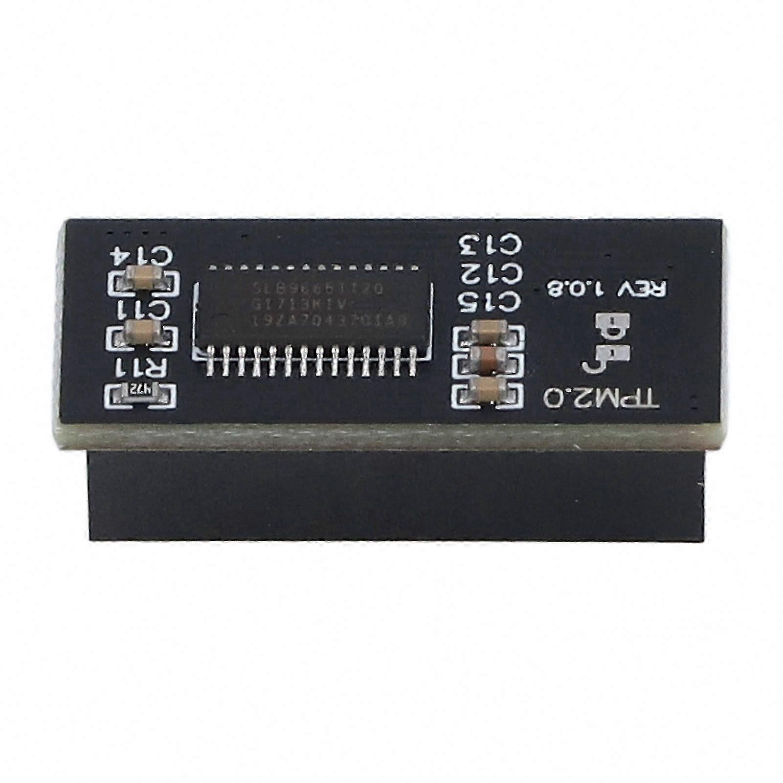 20-Pin LPC Interface Trusted Platform Module for Windows 11 Upgrade Testing with Encryption Support