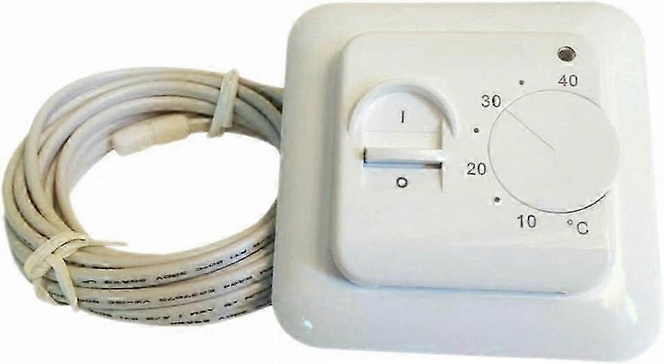 Programmable Thermostat for Underfloor Heating with Temperature Sensor, 16A Floor Heating Control Unit