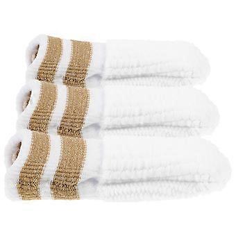 Dog Finger Toothbrush Nylon for Teeth Clean 3Pcs Comfortable White Pets