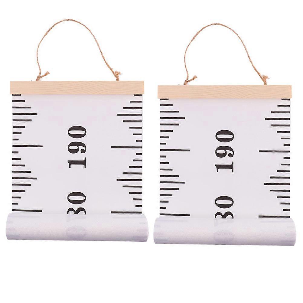 Height Measuring Ruler Wall Hanging Height Measuring Tool 4Pcs