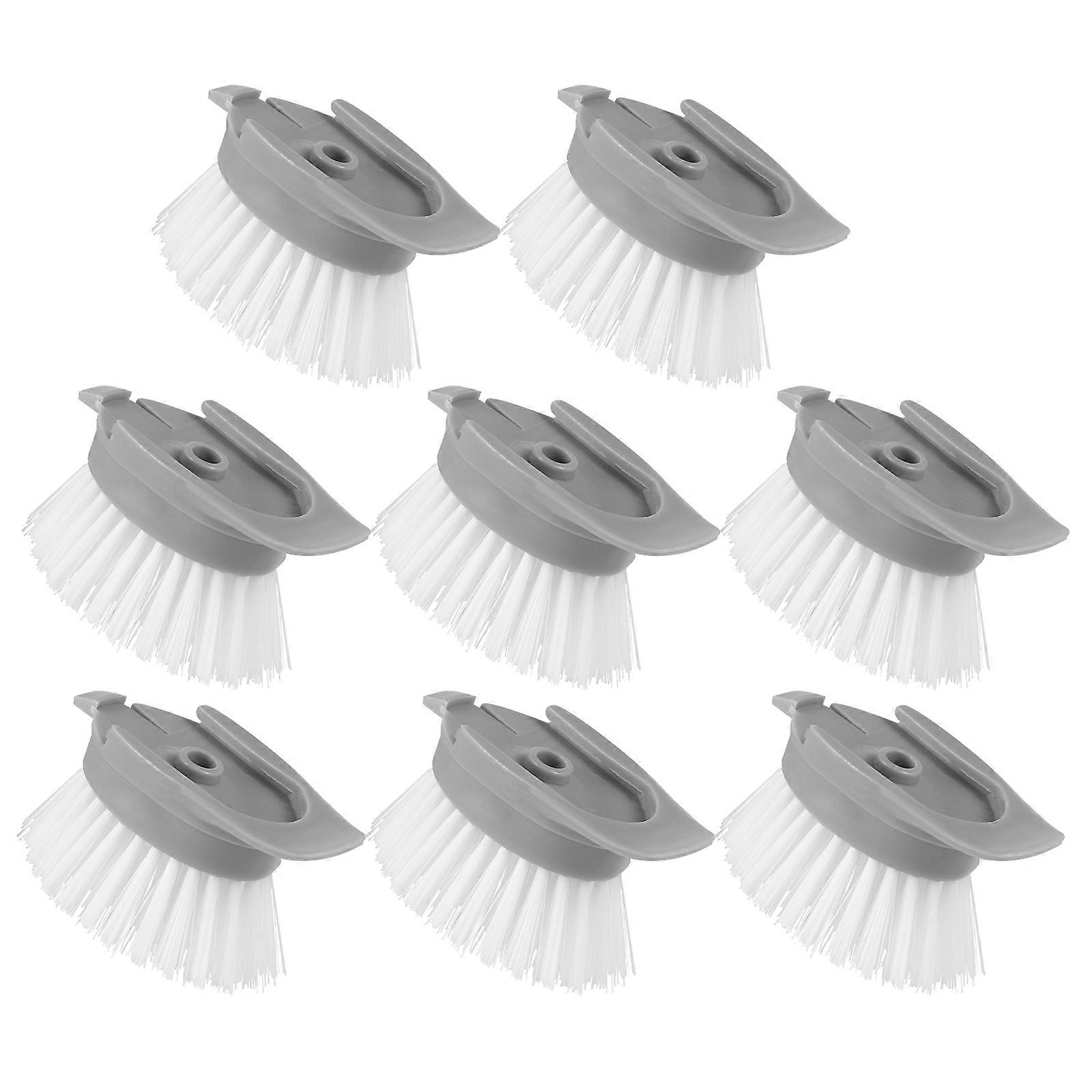 Kitchen Cleaning Brush Head Replacement for Long Handle 8Pcs Pack