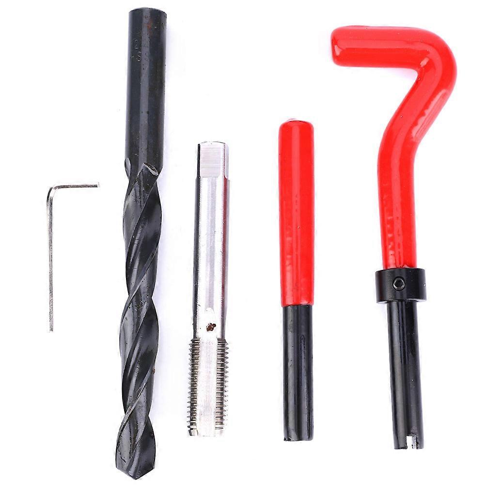 17 Pcs Thread Inserts M12x1.5 Female Thread Repairing Accessory Assortment Kit