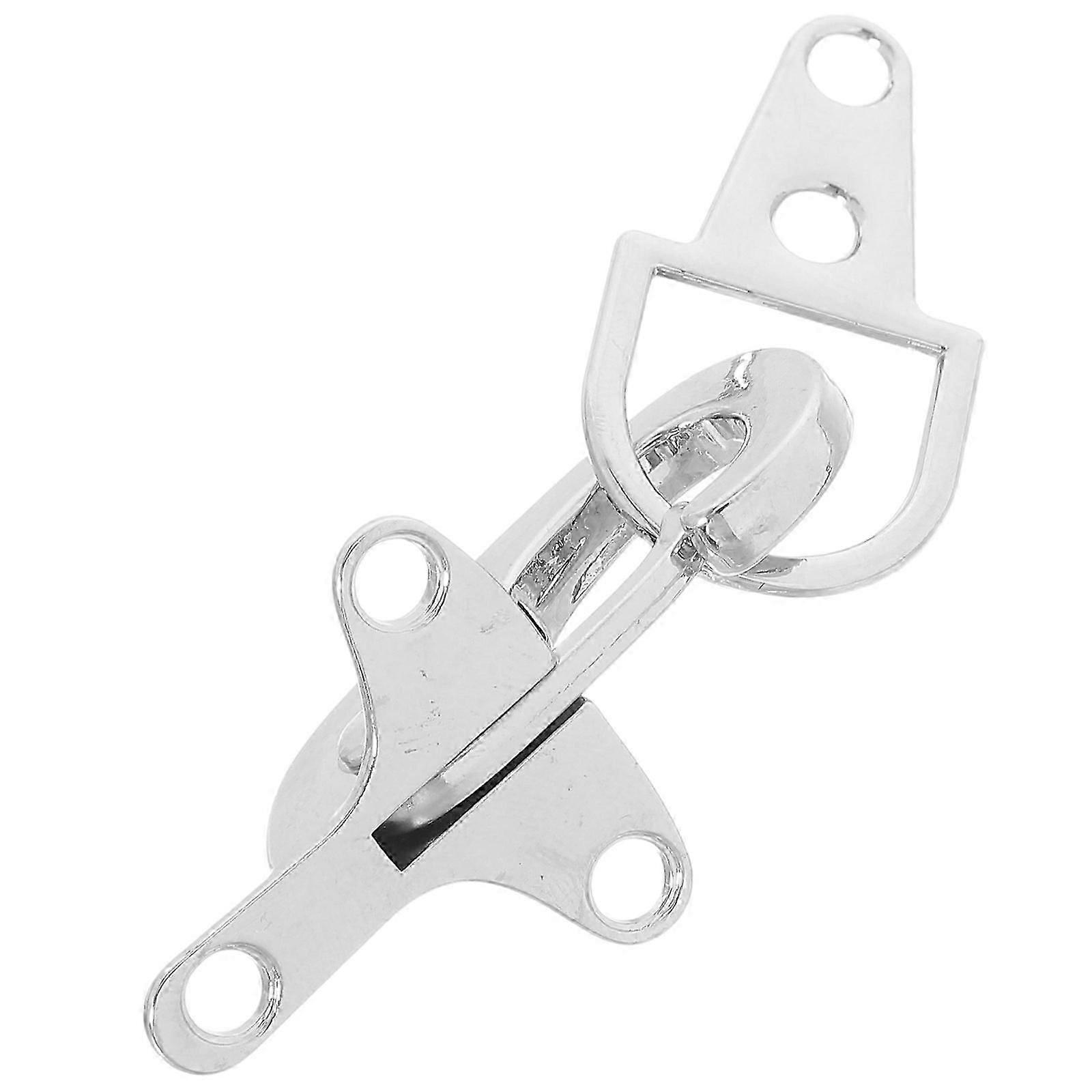 Silver Zinc Alloy Toggle Buckle 1 Set