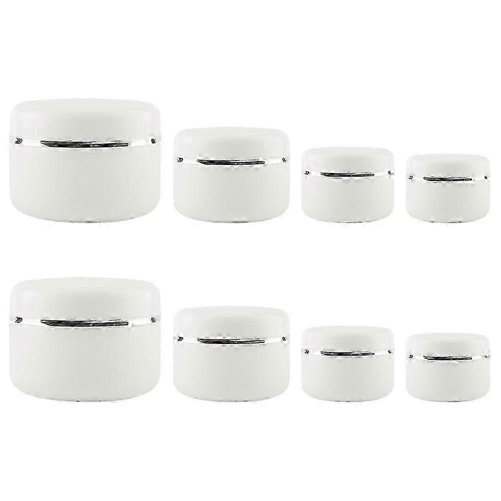 Empty Cream Packing Boxes Refillable Lotion Bottles for Massage Use 8Pcs