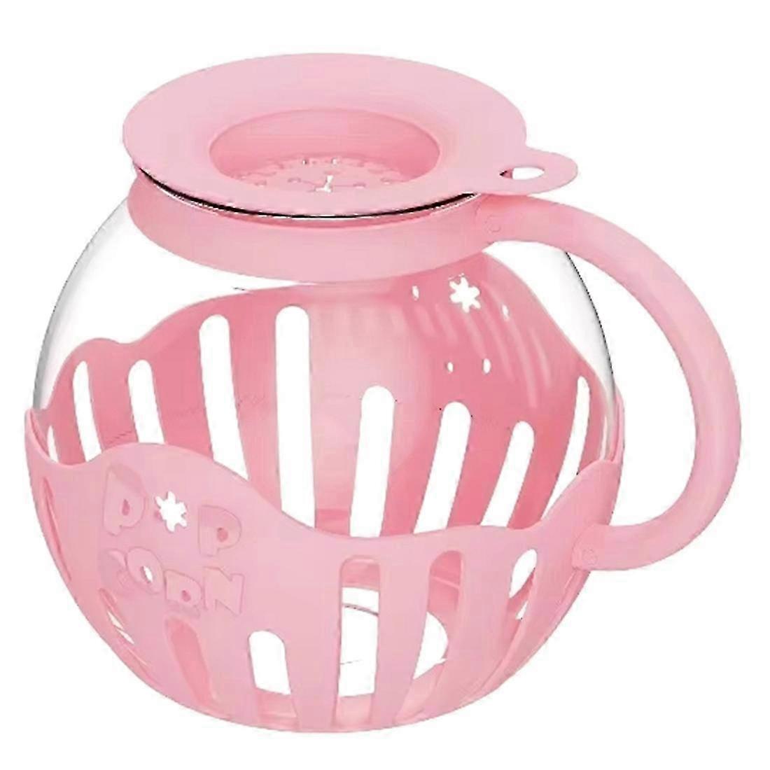 Homemade Microwave Popcorn SelffExploding Pot HighhBorosilicate Glass Popcorn Maker Safe HeattResistant Kitchen Tool B
