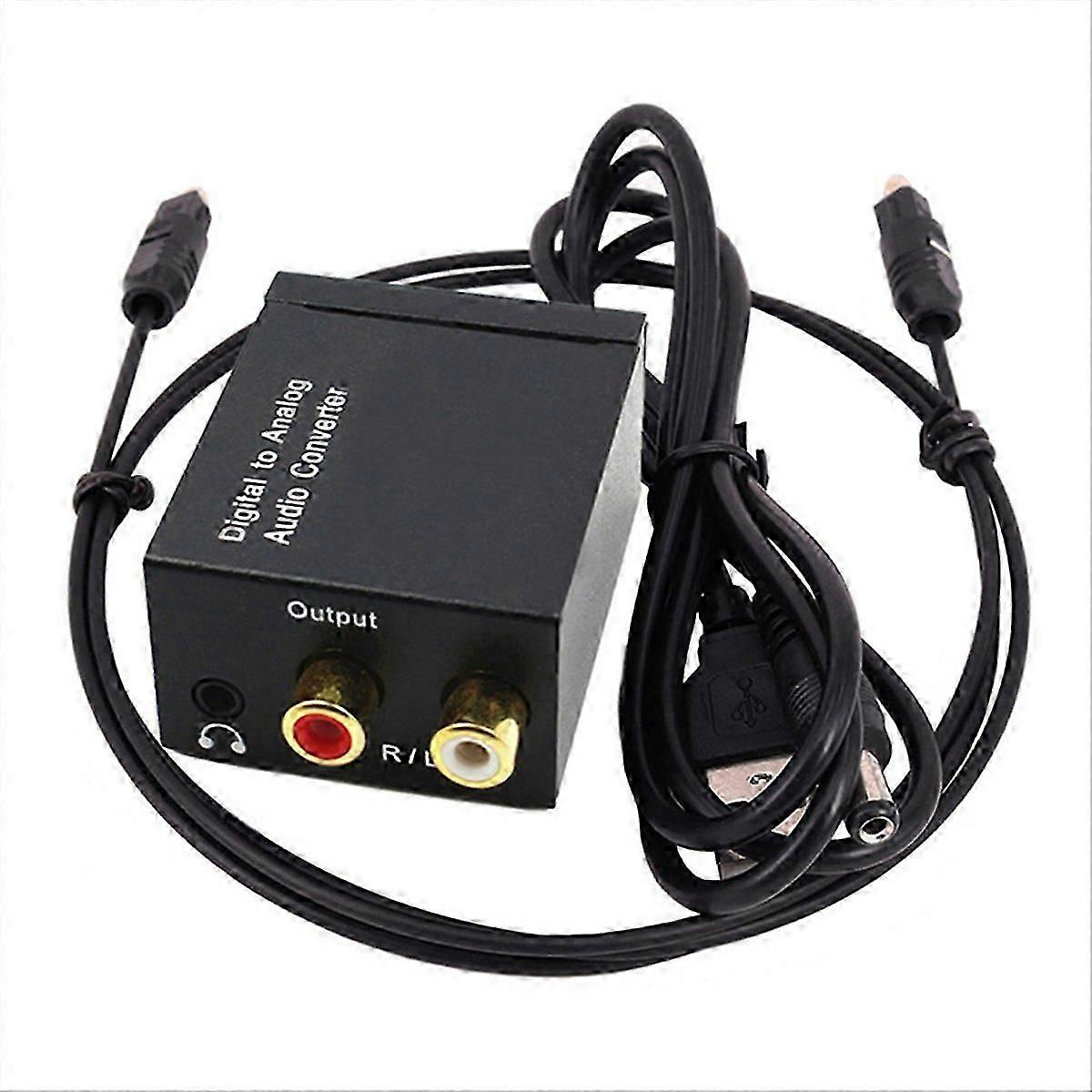 Digital Audio Decoder 3.5mm Jack Coaxial Optical Fiber