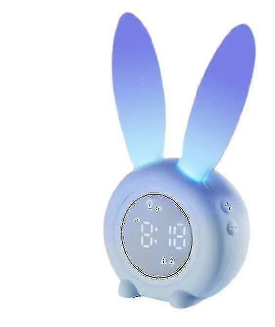 Creative Multifunctional Breathing Light Alarm Clock Bedroom Soft Light
