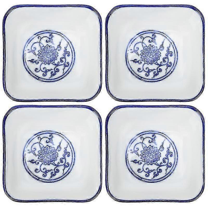 4pcs Kitchen Tableware, Soy Sauce Plate