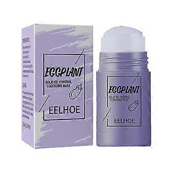 2 pezzi Maschera stick al tè verde per la rimozione dei punti neri, pulizia profonda, argilla spalmabile, idratante, controllo del sebo, maschera all'argilla purificante S05