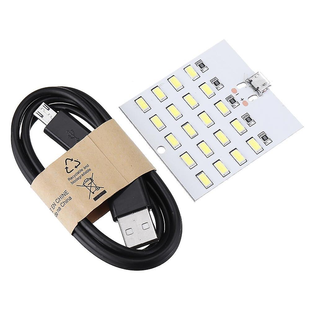 Led Light Source Plate Lamp Beads Lamp Board Usb Aluminum Substrate Part For Stirling Engine