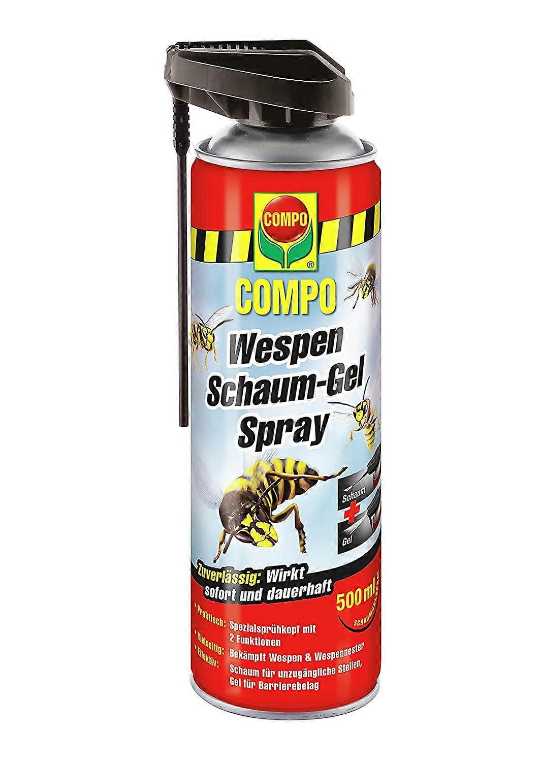 COMPO Wasp Foam Gel Spray, 500 ml