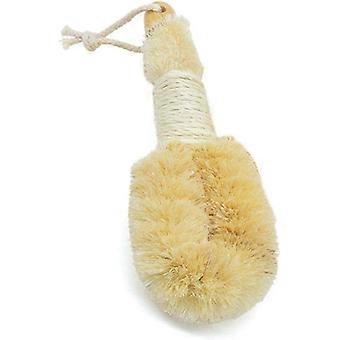 (1 piece) Sisal hair shower brush, plant fiber shower cleaning brush [XR]