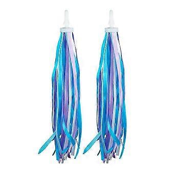 Colorful Bike Tassels Ribbon Handlebar Streamers Funny Kids Bicycle Ornaments