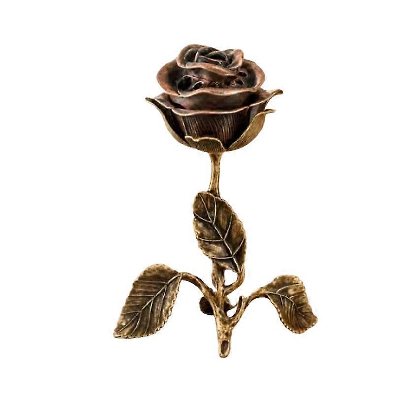 Incense Burner Vintage Rose Scented Aromatherapy Diffuser Decor