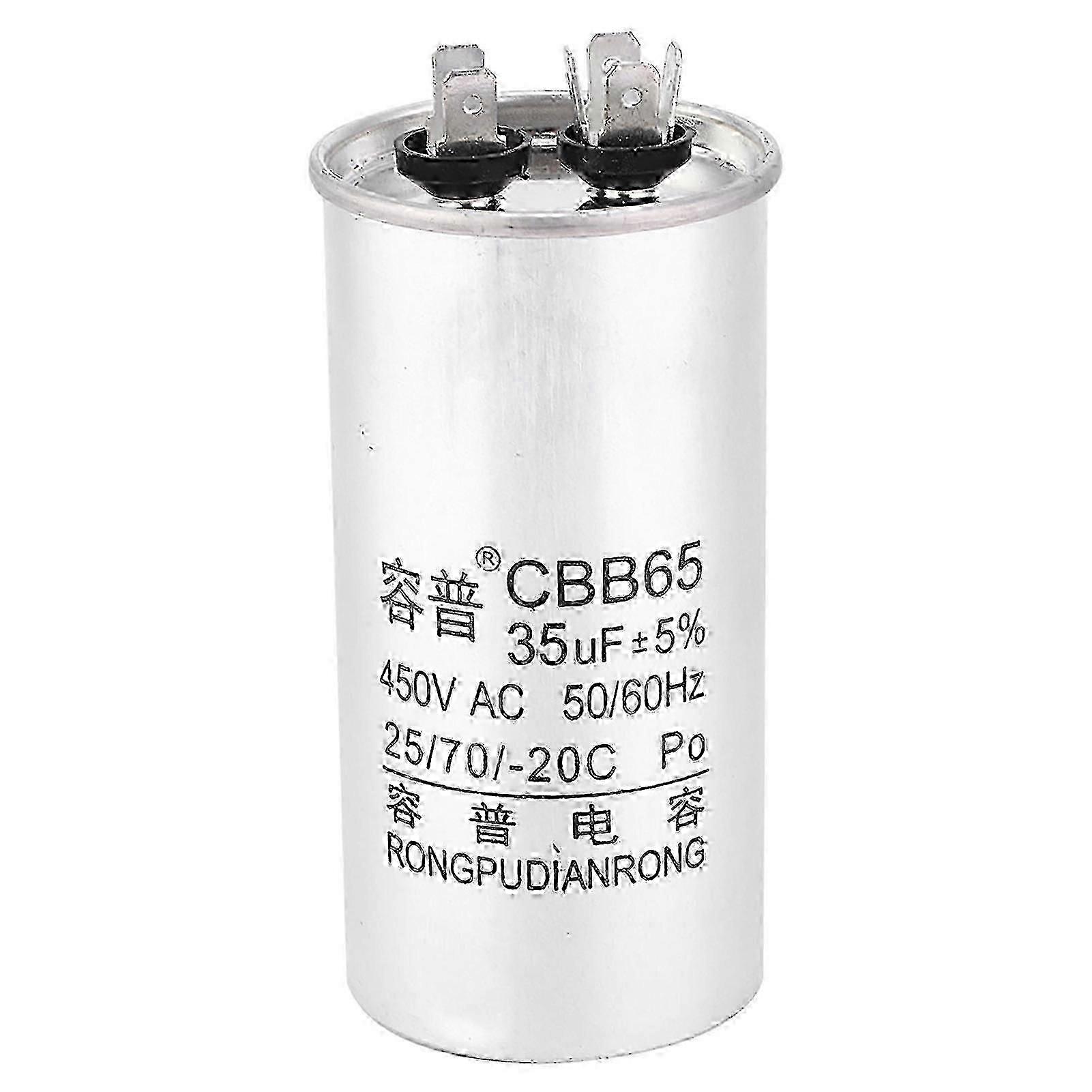 Capacitor de partida CBB65 35uF 450V AC
