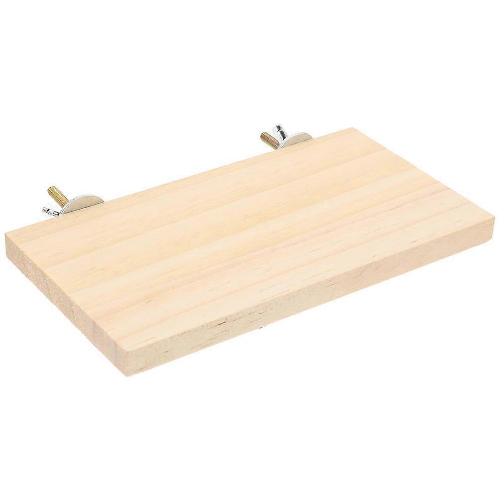 Perchoir en bois pour cage à calopsitte, support stable